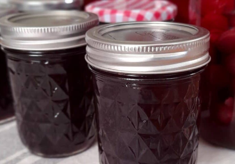 Homemade Grape Jelly Grape-jelly-jars