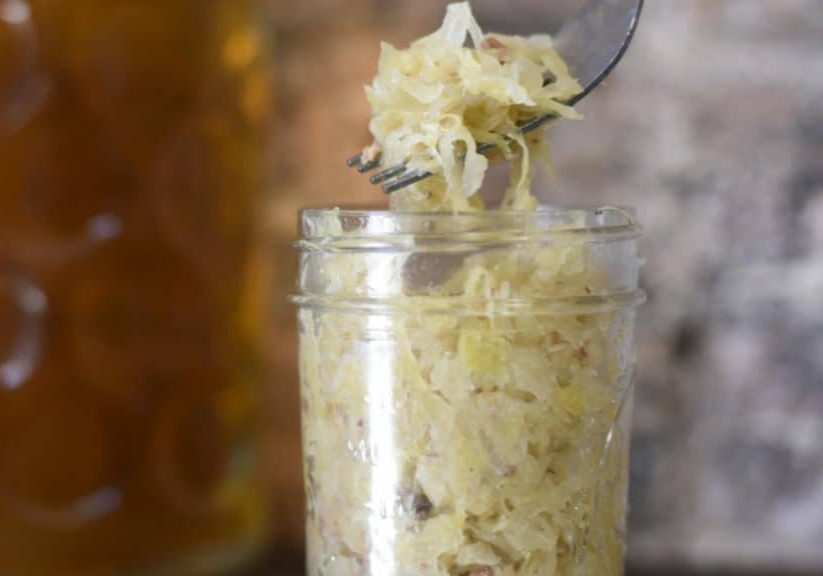 Making Sauerkraut - Fermented Cabbage sauerkraut_ferment